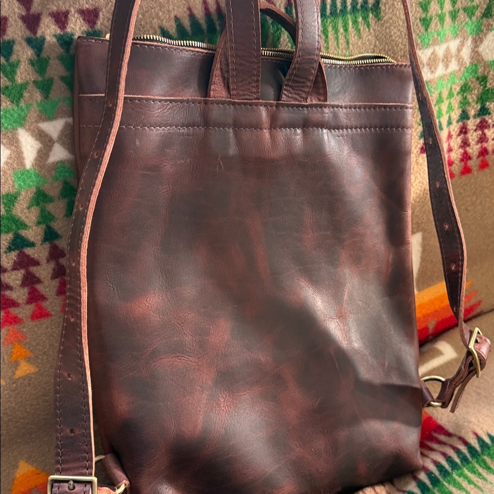 Portland Leather Goods Laptop  Backpack - Picture 7 of 7